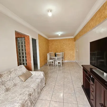 Tupi Vista Mar III Com Varanda - 3 Dormitorios - 50 Metros Da Praia - Com Area De Lazer Piscina E Salao De Jogos - Estacionamento Gratuito Praia Grande  Exterior photo