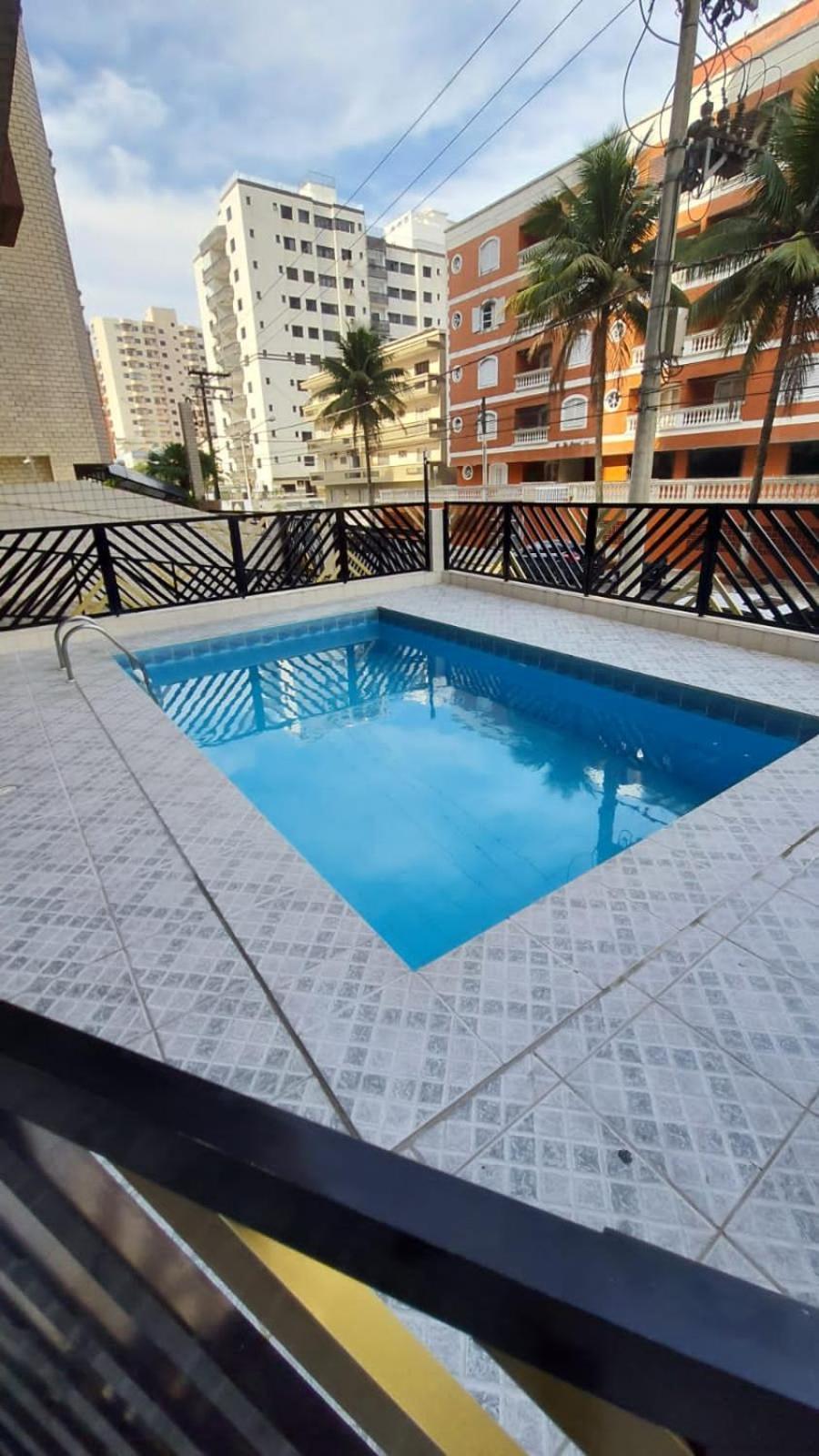 Tupi Vista Mar Iii Com Varanda - 3 - 50 Metros Da - Com Area De Lazer Piscina E Salao De Jogos - Estacionamento Gratuito Praia Grande (Santos)