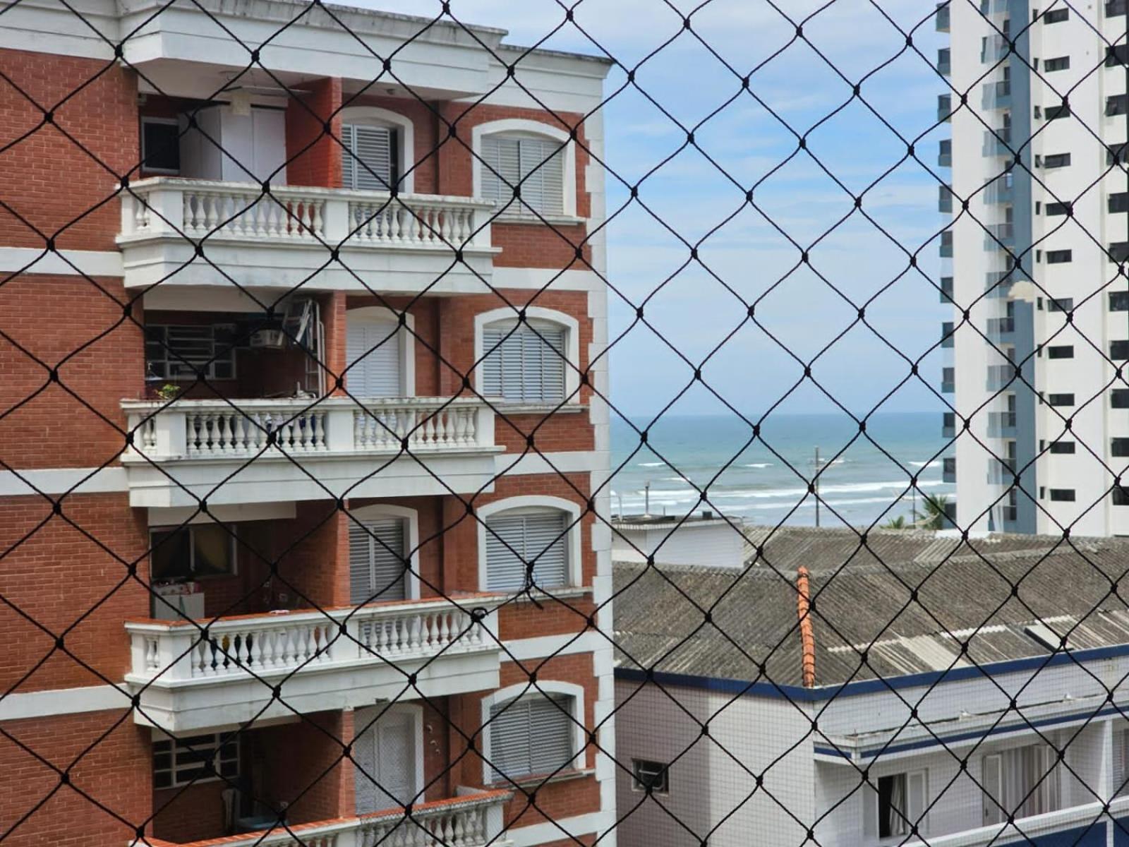 Tupi Vista Mar Iii Com Varanda - 3 - 50 Metros Da - Com Area De Lazer Piscina E Salao De Jogos - Estacionamento Gratuito *