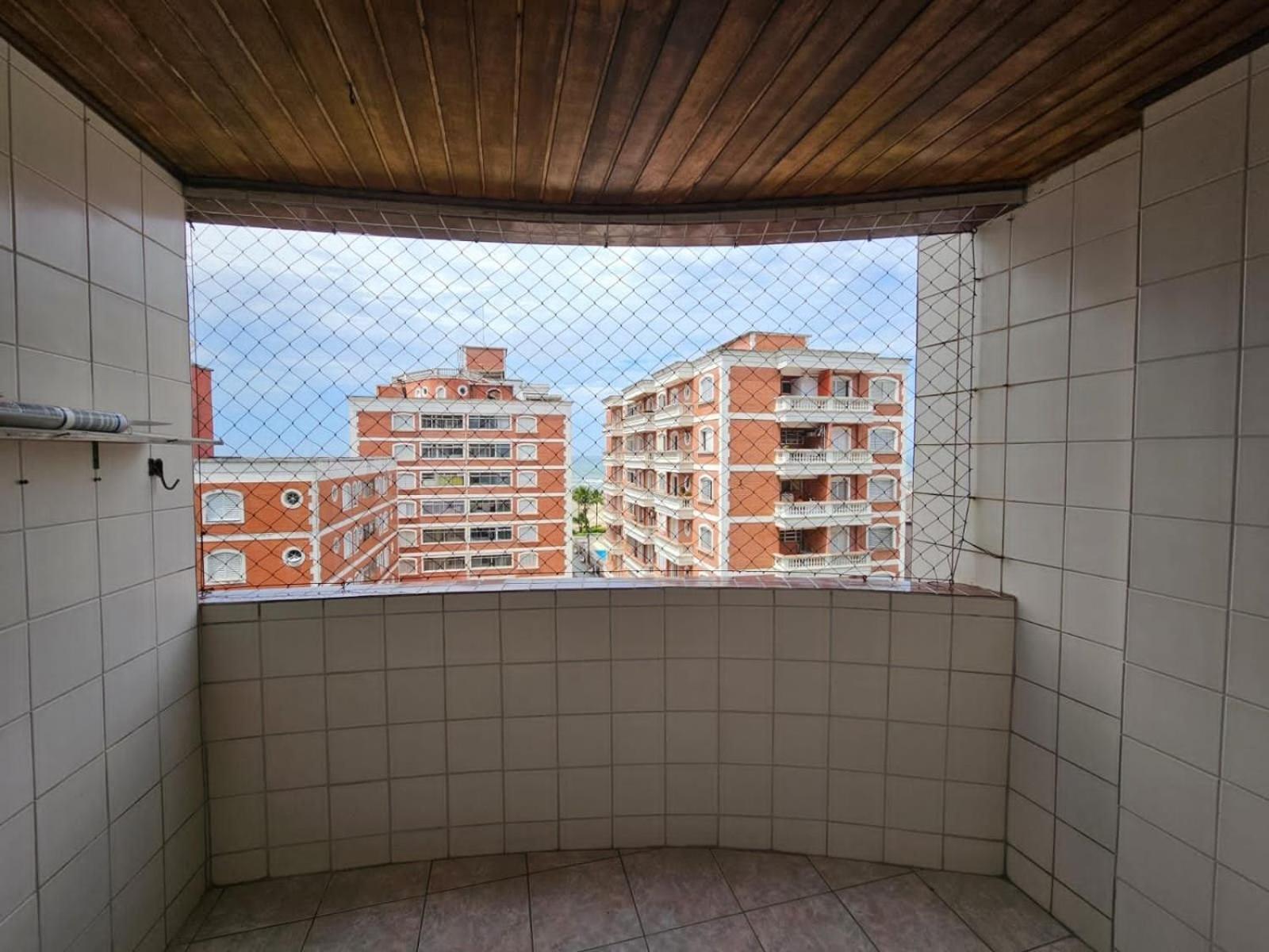 Tupi Vista Mar Iii Com Varanda - 3 - 50 Metros Da - Com Area De Lazer Piscina E Salao De Jogos - Estacionamento Gratuito *